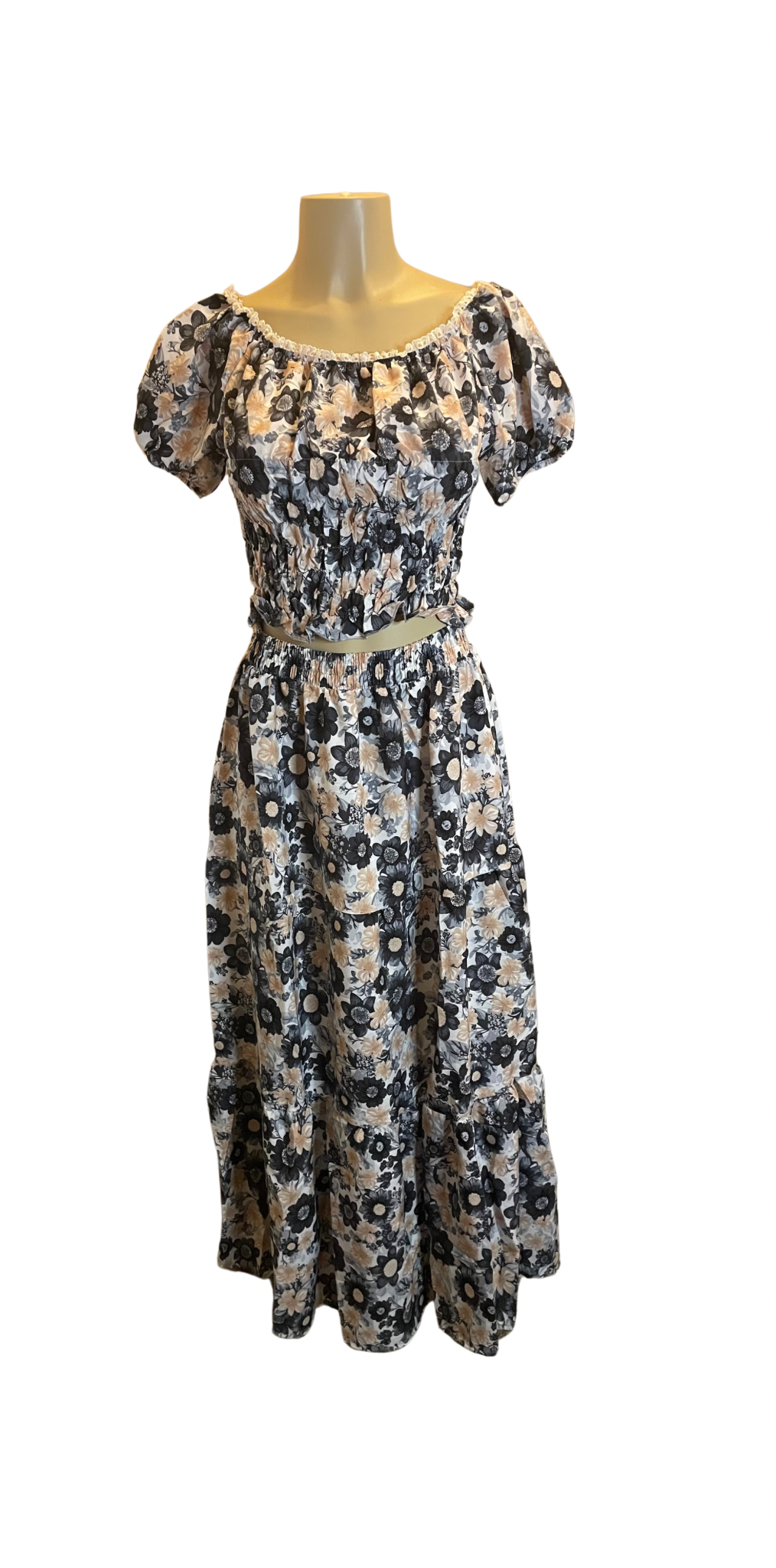 Modest skirt and blouse set